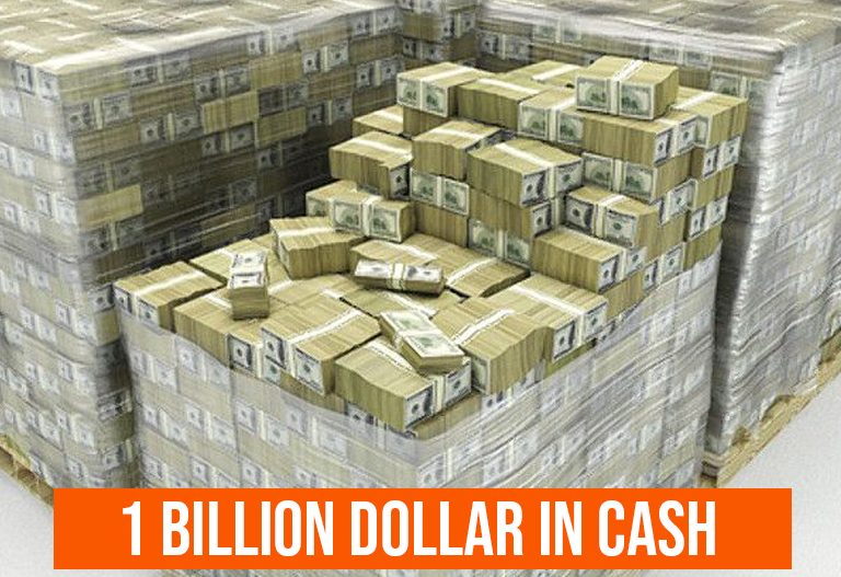 What A Billion Dollars Looks Like In Cash?