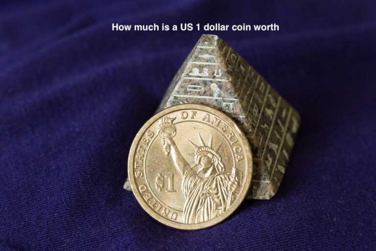 How much is a US 1 dollar coin worth